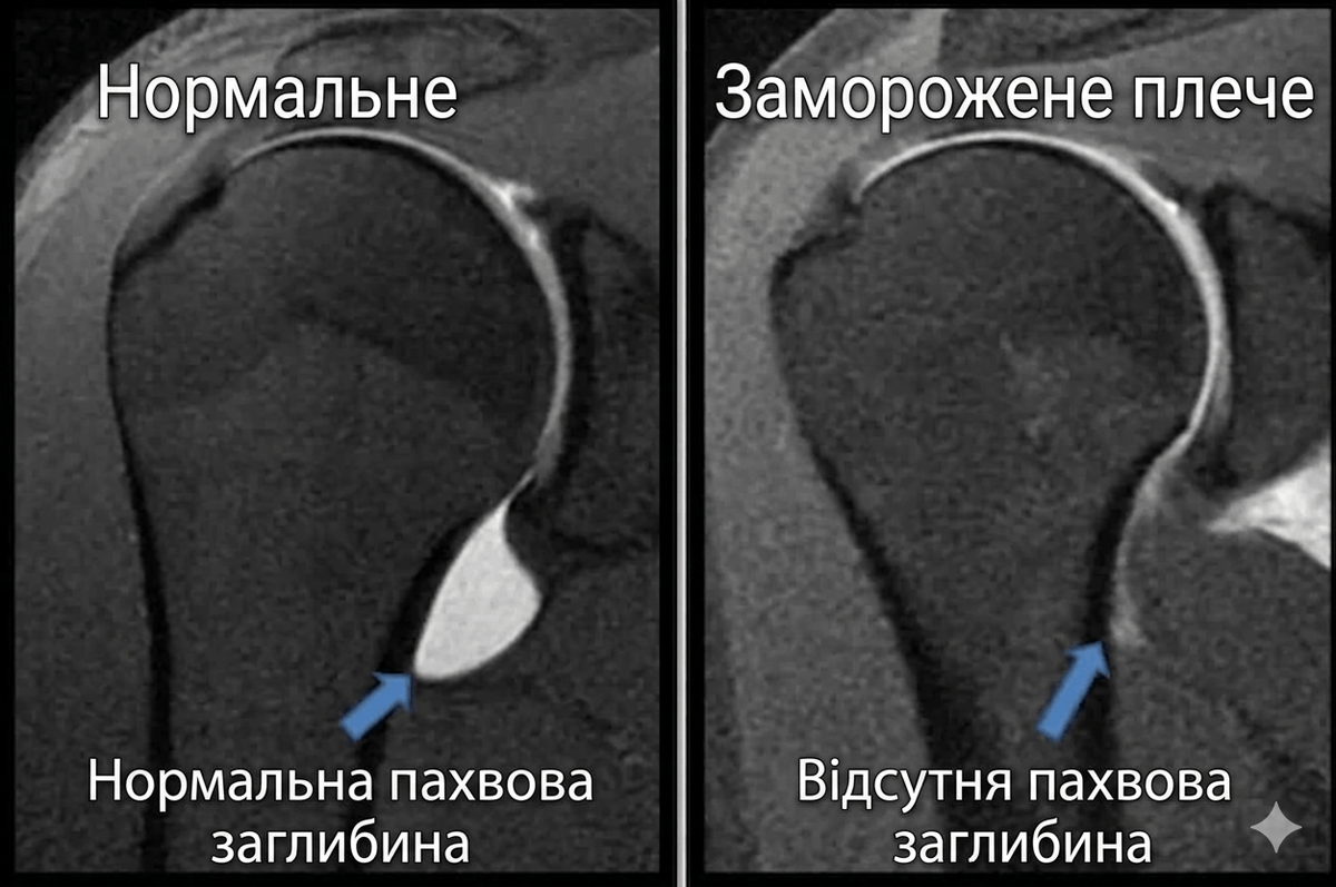 МРТ-діагностика адгезивного капсуліту
